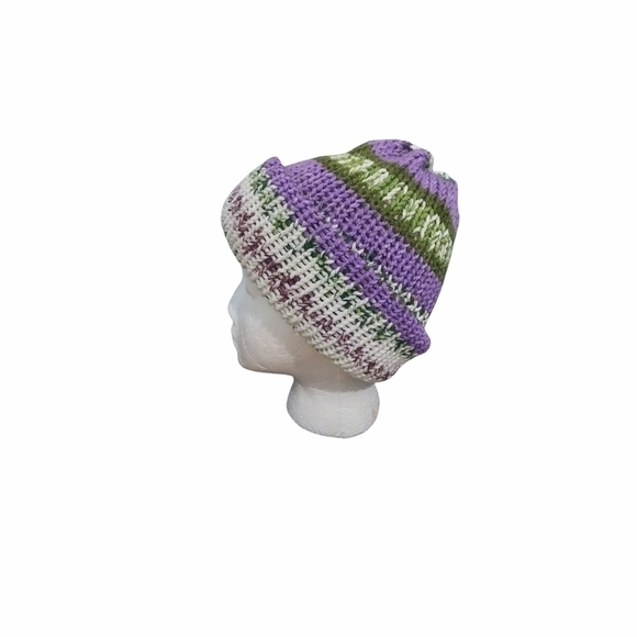 Hand Knit Adult Unisex Toque - Picture 4 of 6